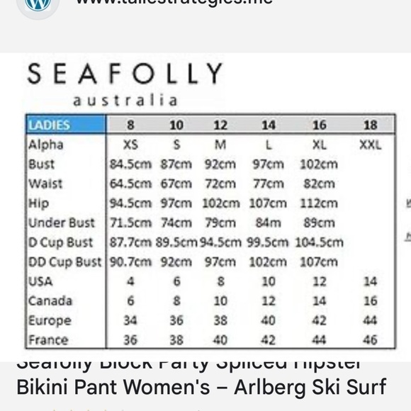 Great used condition Seafolly swimsuit. Sz 14 - Picture 12 of 12